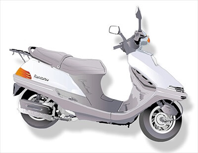 気になったバイクを見るる