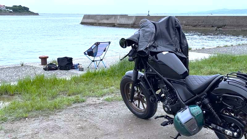 バイクでチェアリングのすすめ!【キャンプより手軽に癒しの時間を】
